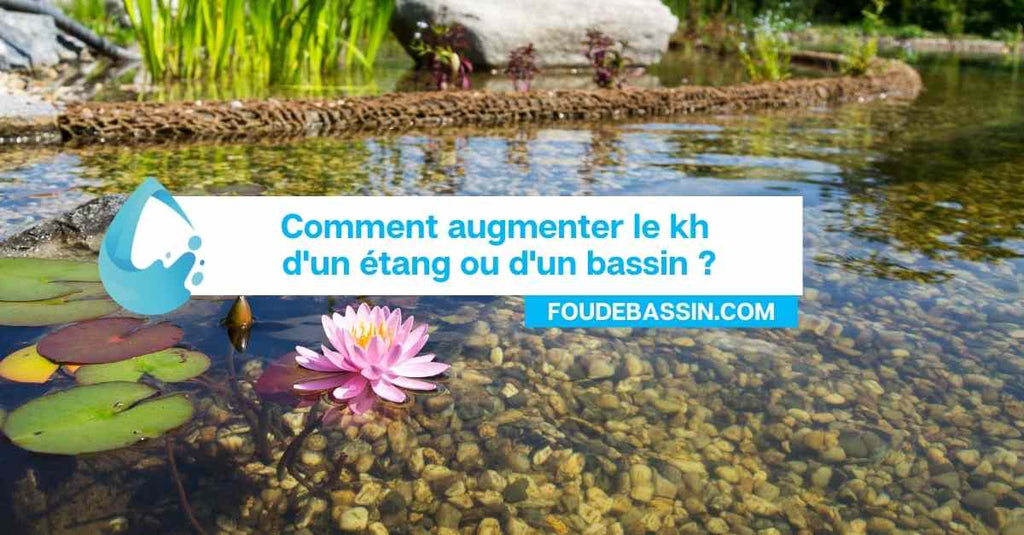 Comment augmenter le kh d'un étang ou d'un bassin? — FOUDEBASSIN.COM