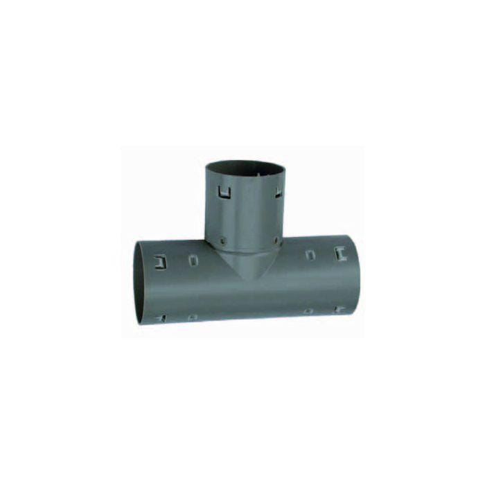 Pièce en T 90° (3x raccords à encliqueter) PVC pour tuyau de drainage —  FOUDEBASSIN.COM