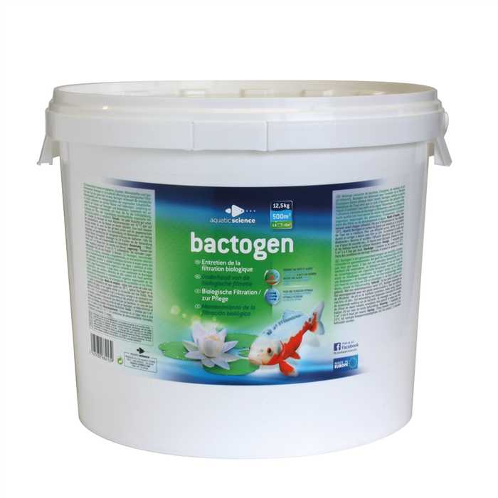 Bactogen pour 200m³ - Bactéries d'entretien de la filtration & mainten —  FOUDEBASSIN.COM