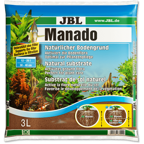 JBL Manado 3l - Substrat pour aquarium — FOUDEBASSIN.COM