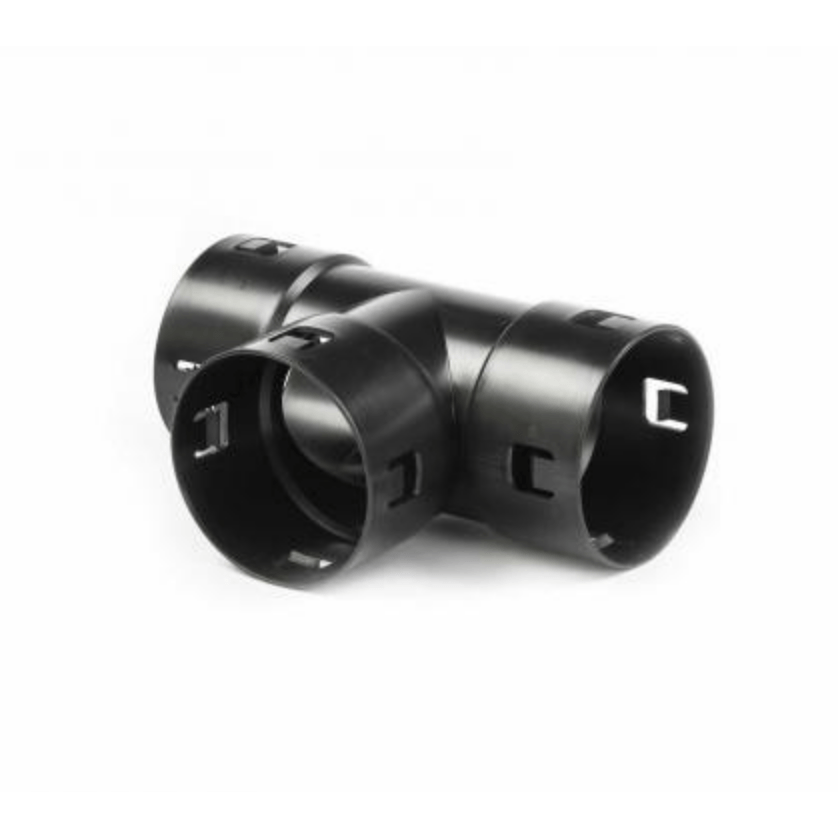 Piece en Té pour tuyau de drainage 50/80mm — FOUDEBASSIN.COM