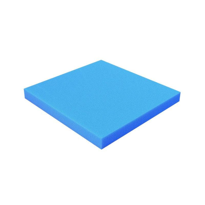 Mousse de filtration bleu 50 x 50 x 5CM - Large maille — FOUDEBASSIN.COM